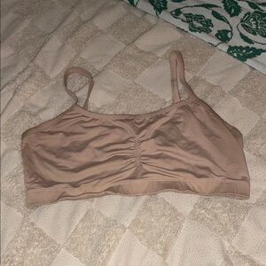 Women's Tan Lounge Bra size XL gently used